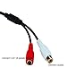 A-ZONE Mic Audio Pickup Pre-amp Microphone Device Kit for Home Security Camera System Sound Voice Monitor,Set of 2