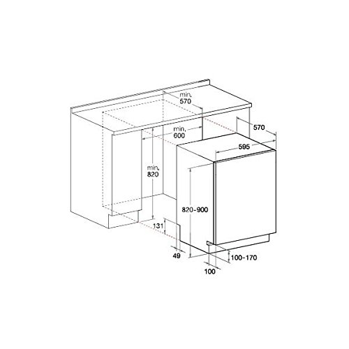 A+.Consumo Acqua Ciclo Standard: 11L. 8 programmi di lavaggio Hotpoint LTF  8B019 C EU Nuova lavastoviglie a scomparsa,Potenza sonora 49db Sistema di  sicurezza Overflow A Lavastoviglie urban-earth.co.uk