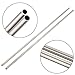 2 x 304 Stainless Steel Capillary Straight Tubing OD 4mm ID 3mm Length 250mm (Style 1)