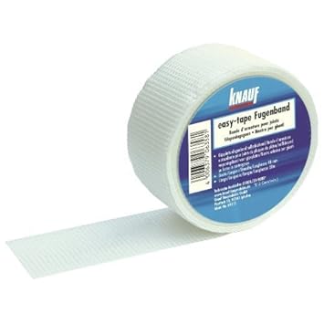 5 Rollen KNAUF easy-tape Fugenband Fiberglas Glasfaser selbstklebend 48mm x 45m