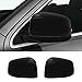 YOUNGERCAR Mirror Covers for 2014-2020 Jeep Grand Cherokee | 2014-2020 Dodge Durango Gloss Black ABS Accessories Left and Right 2pcs
