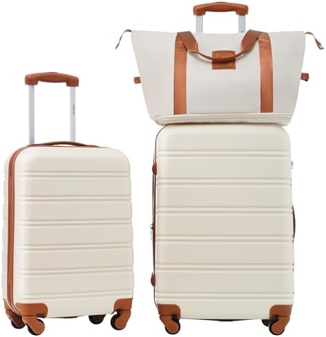 Amazon.com | Merax Luggage sets of 3 Piece 20 24 IN Carry on