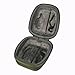 co2CREA Hard Travel Storage Carrying Case Bag replacement for Howard Leight Impact Sport OD Electric Earmuff (Green)