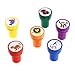 Animals Stamps for Kids, LUCKYBIRD Animal Self Ink Stamps/Plastic Fun Stamps for Kids, 6 Count
