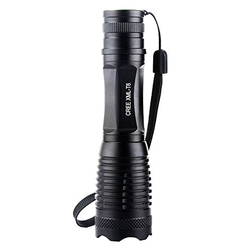 Enjoydeal 1000 Lumen Zoomable CREE XM-L T6 LED Flashlight Torch Lamp Light 18650/AAA