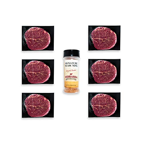 Classic Cut Angus Filet Mignon by Nebraska Star Beef Prestige Hand Cut and Trimmed Gourmet