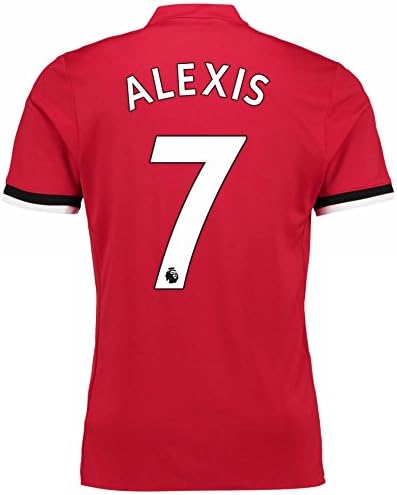 UnMemy New Manchester United Home Alexis #7 Season 17/18 Soccer Jersey Men's Color Red Size L