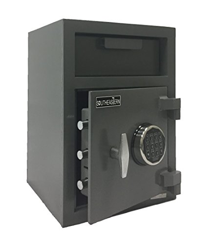 SOUTHEASTERN Cash Drop Depository Safe with Quick Digital Lock … - Thumbnail 5