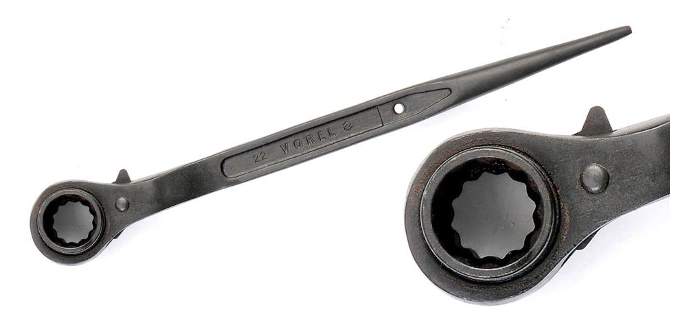 Vorel 52936 Double Ratchet - 19 x 22 mm