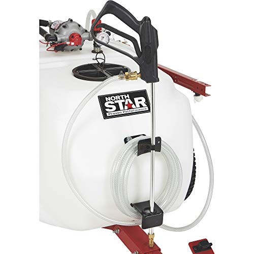 NorthStar Tow-Behind Trailer Boom Broadcast and Spot Sprayer - 41-Gallon Capacity, 4.0 GPM, 12V DC
