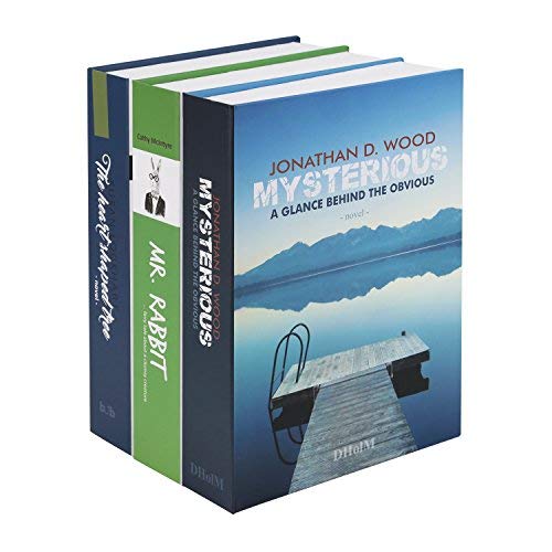 HMF 4312202 Book Safe Cash Box XL, Money Hideout 22 x 13 x 15 cm