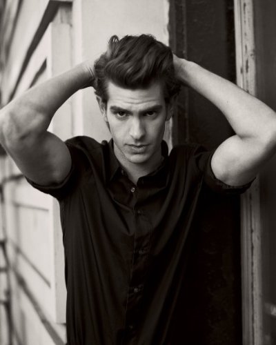 Andrew Garfield Sexy Actor Black and White 001 8x10 PHOTO