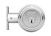 Medeco 11R503-19-1 Maxum Deadbolt, Single Cylinder, Satin Nickel Finish, 2-3/8