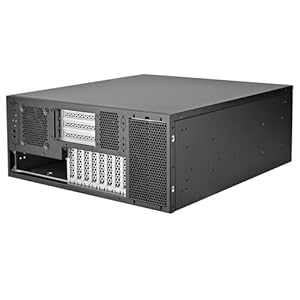 SilverStone フロントアクセス可能な拡張スロット装備の4U転換可能ラックマウントケース サーバーケース SST-RM47-502-I