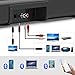 TENKER Soundbar for TV, 29-inch Wired and Wireless Bluetooth 2-Channel Optical Soundbar, Home Theater Speakers for TV (Surround Sound, Remote Control, Wall Mountable)
