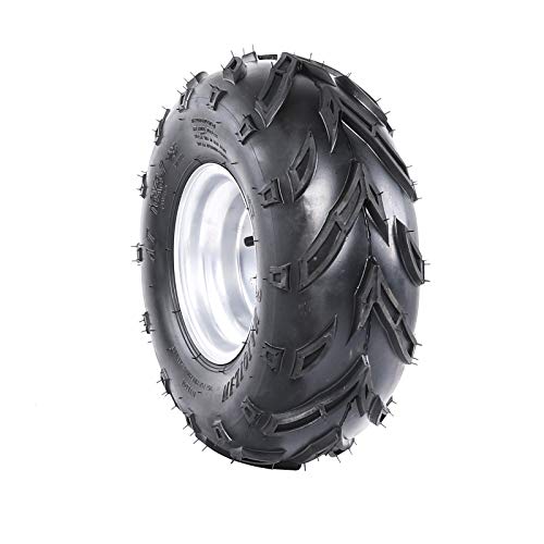 WPHMOTO 4PCS 16X8-7 Tires Wheels and Rim Tubeless | Front or Rear Tires with Rims for ATV Go Kart UTV Quad Bike Buggy - Thumbnail 2