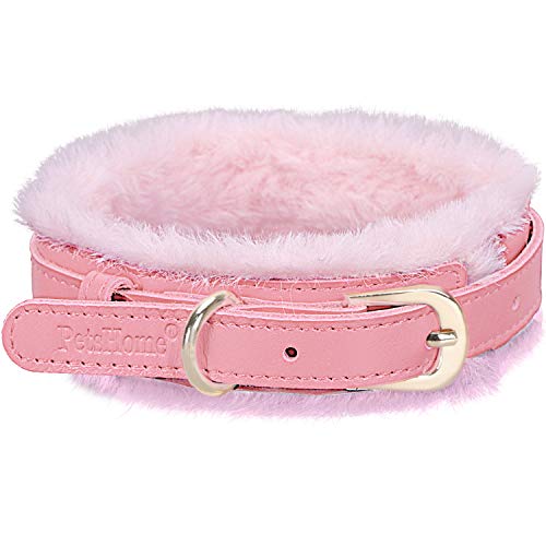 fluffy dog collars