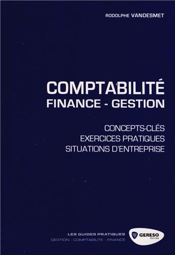 Comptabilité, finance, gestion