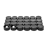 (24 Pack) Black Cone Lined Cap (20/400)