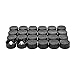 (24 Pack) Black Cone Lined Cap (20/400)