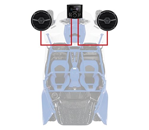 Rockford Fosgate YXZ-STAGE2 Stereo and Front Speaker Kit for Select Yamaha YXZ Models