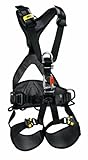 Full Body Harness, L/XL, 310 lb., Blk/Yllw