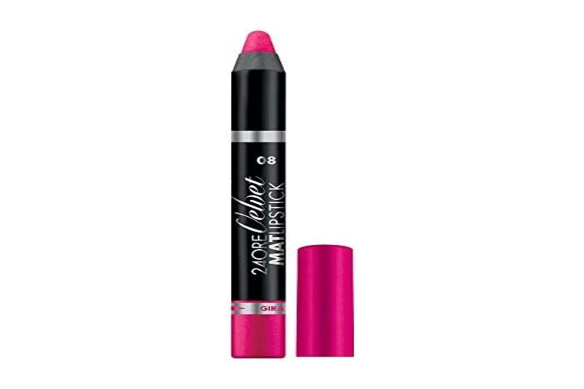 24 Hours Velvet Mat - Pencil Lipstick N.08 Coral