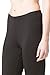 Fishers Finery Ecofabric Capri Legging; Casual Lounge Legging (Black, XL)