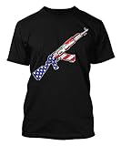AK-47 American Flag - AK47 Men's T-shirt