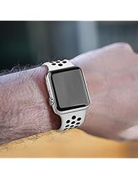 Tobfit Compatible con Apple Watch Band 1.496 in, 1.575 in, 1.654 in, 1.732 in, correa deportiva transpirable compatible con Apple Bands iWatch Series 4 3 2 1