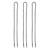 Ajetex Black PU Sunglass Neck Strap Holder 64cm 3pcs/pack