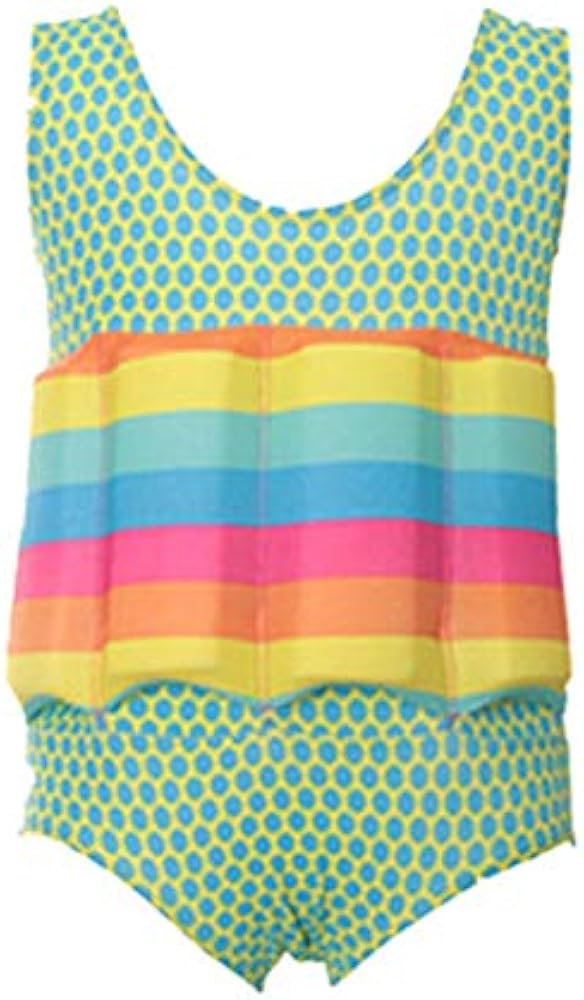 Amazon Com Nhockeric Baby Kids Girls One Piece Swimsuit Buoyancy Training Bathing Suit Float Suit Swimwear Green Xl Clothing