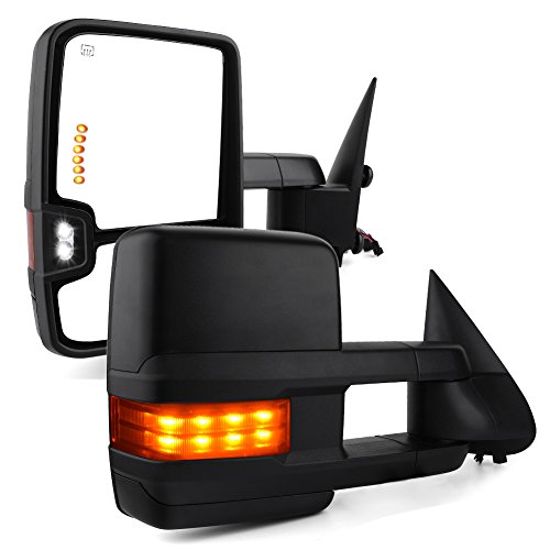 YITAMOTOR Towing Mirrors for 9902 Chevy Silverado Avalanche GMC Sierra