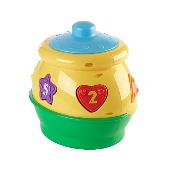 Fisher-Price-H8179-Cookie-Shape-Surprise-Laugh-and-Learn-Shape-Sorter-Baby-Learning-Toy-with-Numbers-Colours-and-Music-Suitable-for-6-Months Fisher-Price H8179 Cookie Shape Surprise, Laugh and Learn Shape Sorter Baby Learning Toy with Numbers, Colours and Music…
