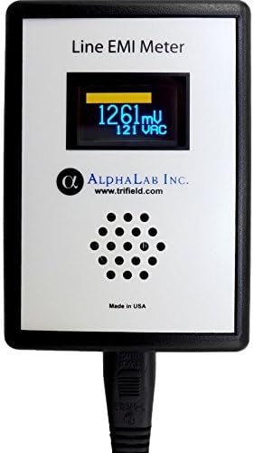 Line Noise Meter 110V and 220V for Dirty Electricity by AlphaLab