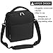 UPPER ORDER Reusable Insulated Lunch Box for Men and Women (Black) Durable Leakproof Cooler Tote Bag Freezable Lunch Bag for Adults. Top Women and Mens Lunch Box for Office Work, Picnic
