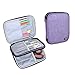 LUXJA Carrying Bag Compatible with Cricut Pen Set and Basic Tool Set, Double-layer Organizer Compatible with Cricut Accessories (Bag Only), Purple