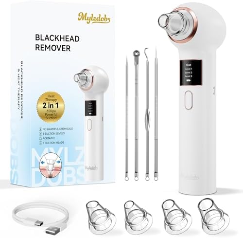 Succionador de puntos negros 5 Boquillas 3 Modos para limpieza facial