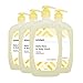 Amazon Brand - Solimo Tear-Free Baby Hair and Body Wash, 28 Fluid Ounce (Pack of 4)