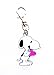 Snoopy Dog is in Love Peanuts Character Jewelry Charm for Your Zipper Pull, Pets Collar, Leash, Purse, ETC.