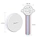 Wireless Light Switch Kit, Remote Solution for Adding or Relocate Switch Anywhere, Cordless Control by Battery-free(Self-powered) RF Transmitter
