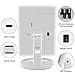 Maibtkey Makeup Mirror Portable Tri-Folded Lighted White Travel Vanity Mirror with 22 LED Lights and Magnifying Mirror with 2X 3X Magnification 180° Rotatable for Women Men Girls Cosmetic Makeup