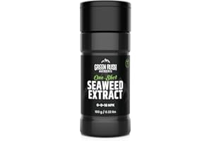 Green Rush Nutrients 100% Organic Soluble Seaweed Extract - Ideal for Plant Germination, Cloning & Full Cycle Growth (100 g)