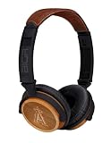 BiGR Audio xlmlbca3 Los Angeles Angels Natural Wood Finish Headphones for Smartphones