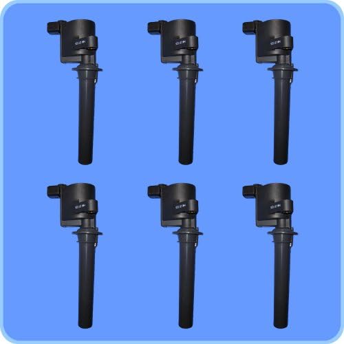 New AD Auto Parts Super Pack of 6 Ignition Coils For Ford, Mazda, Tribute DG513 DG500 FD502