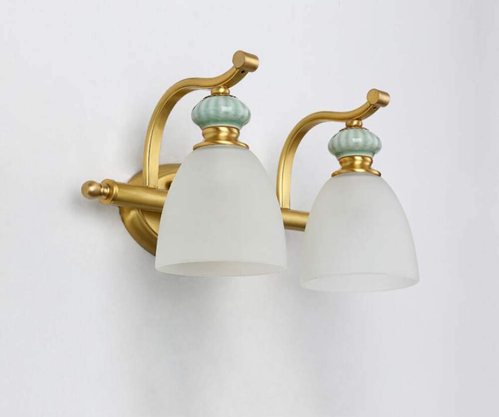 独創的 Ledレトロガラスミラーライトヨーロッパスタイルのバスルーム銅の壁のライト ダブルヘッド 3ヘッドドレッシングテーブルウォールランプ Gaoliqin 色 暖かい光 設計 B B 暖かい光 B07hdzwsrl 即日出荷 Www Happysigns De 独創的 Ledレトロガラスミラーライトヨーロッパスタイルのバスルーム銅の壁のライト ダブルヘッド 3ヘッドドレッシングテーブルウォールランプ Gaoliqin 色 暖かい光 設計 B B 暖かい光 B07hdzwsrl 即日出荷 Www Happysigns De