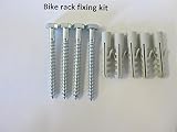 BWT Bison 5 Section Dual Height Cycle Rack Bike Storage Zinc Plated 131cm view 6
