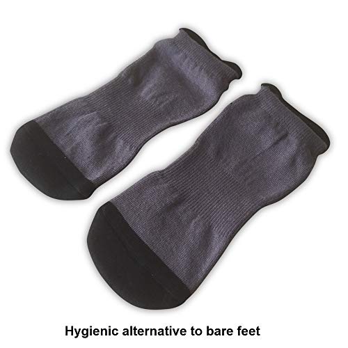 image for YogaAddict Non Slip Skid Socks with Grips, for Hospital Rehab, Yoga, P
