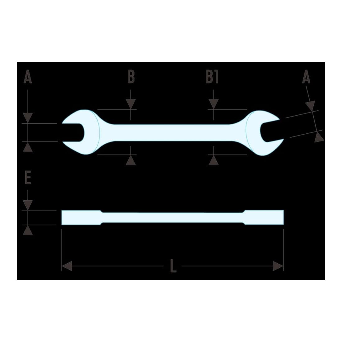 Facom 44.5/8 x 3/4 – Spanner 5/8 x 3/4