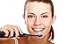 Pursonic S420 High Power Rechargeable Electric Sonic Toothbrush with 12 Brush Heads & Storage Charger, Black